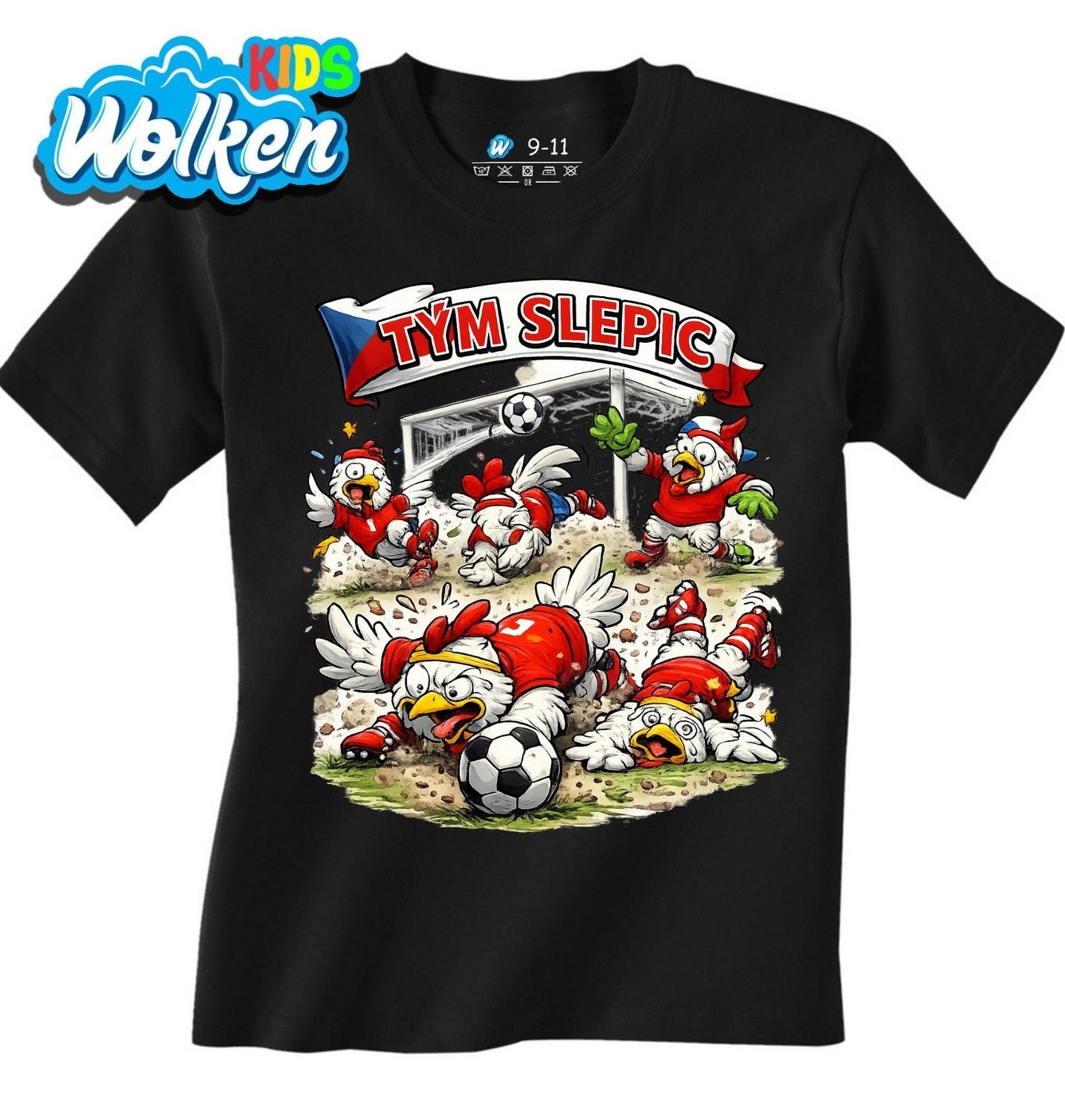 Dětské tričko Český Fotbalový Tým Slepic.jpg