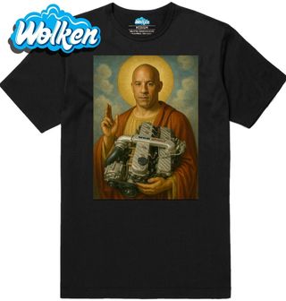 Pánské tričko Svatý Dom Toretto Ježíš Motorů MWM Sprint.jpg
