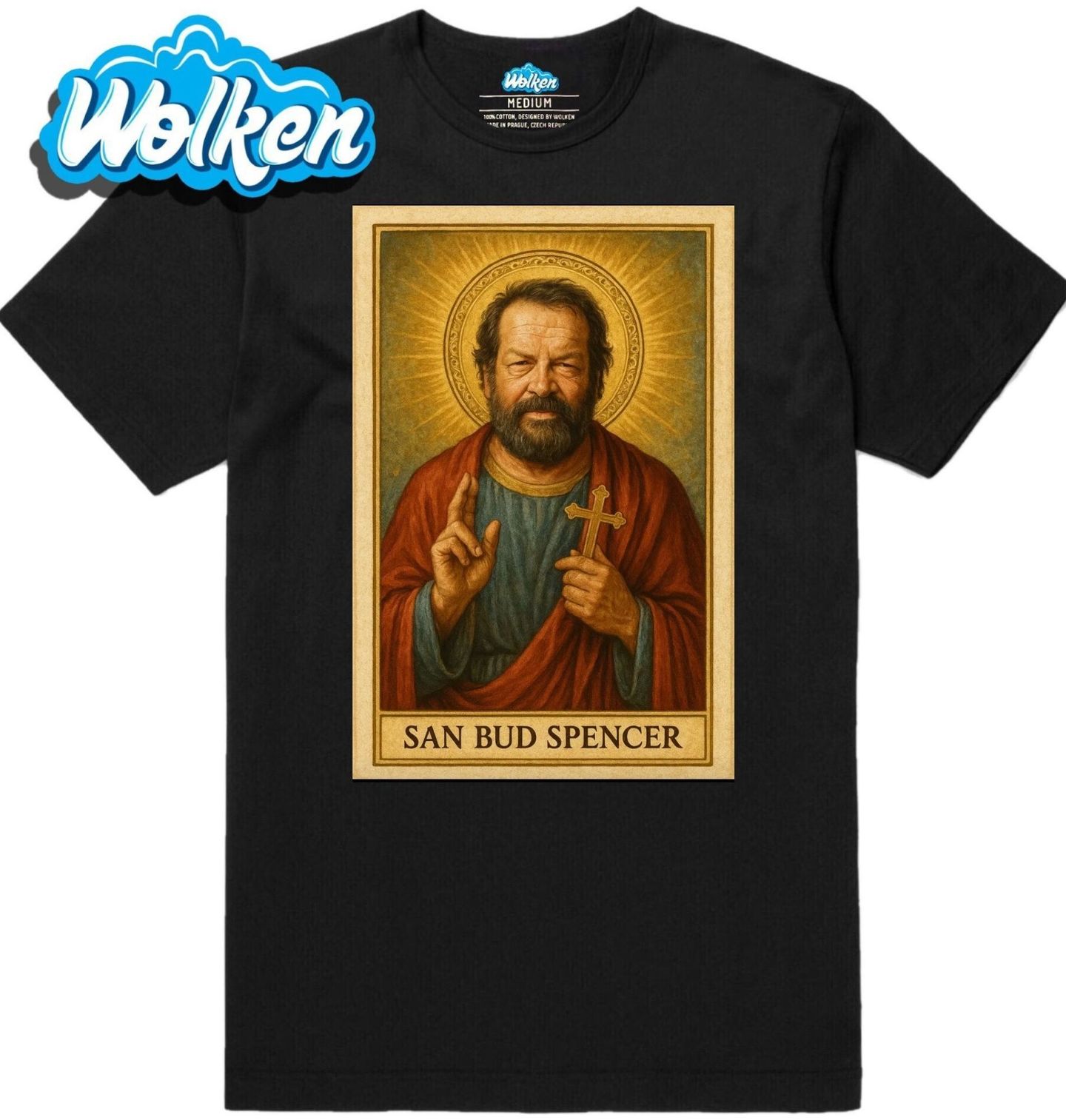 Pánské tričko Svatý Bud Spencer.jpg