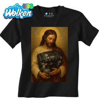 Dětské tričko Ježíš miluje Motory Volkswagen 1.9 TDI.jpg