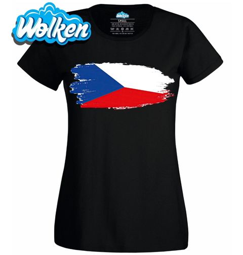 Obrázek produktu Dámské tričko Česká Vlajka