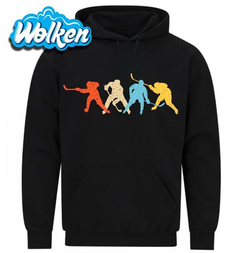 Obrázek produktu Pánská mikina Retro Hokejisté na Ledě