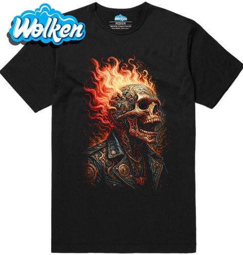 Obrázek produktu Pánské tričko Kostlivec spálený Časem