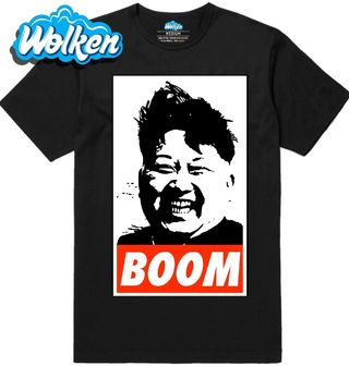 Pánské tričko Kim Čong-un Boom.jpg