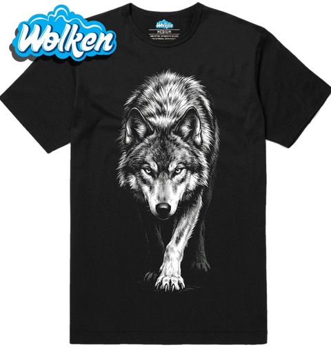 Obrázek produktu Pánské tričko Tichý Vlk na Lovu