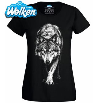 Dámské tričko Tichý Vlk na Lovu.jpg