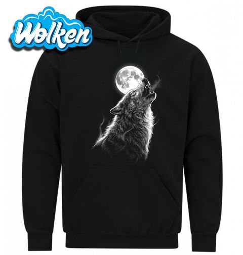 Obrázek produktu Pánská mikina Vlčí Volání Smečky při Úplňku