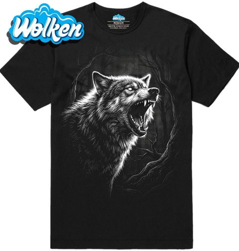 Obrázek produktu Pánské tričko Zuřivý Řev Vlka