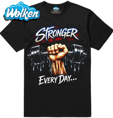 Obrázek produktu Pánské tričko Silnější Každý Den Stronger Every Day