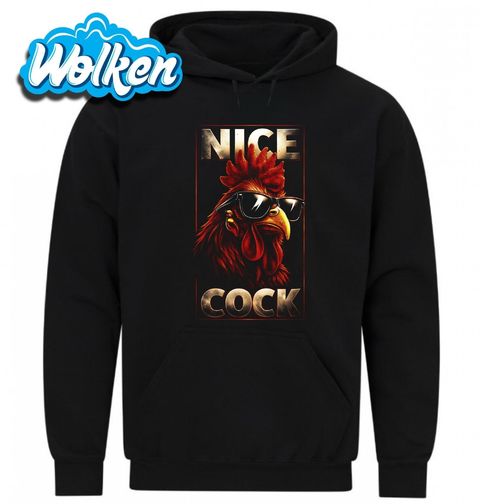 Obrázek produktu Pánská mikina Drsný Kohout s Brýlemi Nice Cock