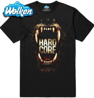 Pánské tričko Krvavé Vlčí Tesáky Hardcore.jpg