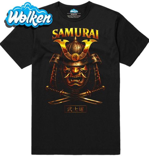 Obrázek produktu Pánské tričko Zlatý Démon Oni Samurai