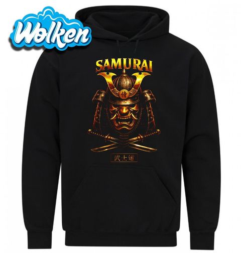 Obrázek produktu Pánská mikina Zlatý Démon Oni Samurai