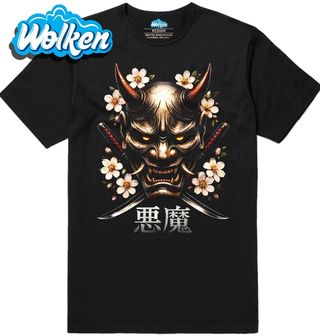 Pánské tričko Samuraj Oni a Sakury Smrti.jpg