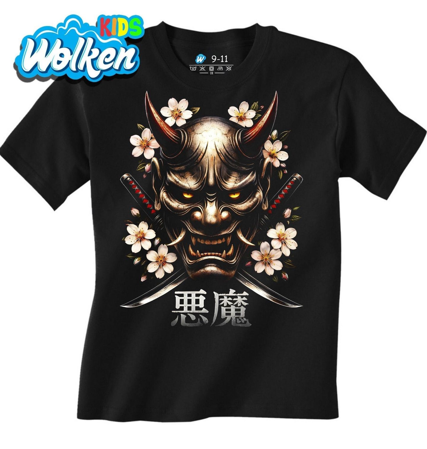 Dětské tričko Samuraj Oni a Sakury Smrti.jpg