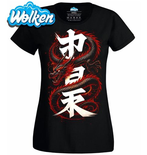 Obrázek produktu Dámské tričko Japonský Ohnivý drak