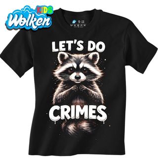 Dětské tričko Malý Zločinec Mýval Let’s do crimes.jpg