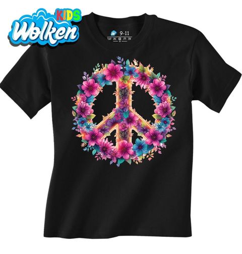 Obrázek produktu Dětské tričko Symbol Míru z Květin