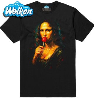 Pánské tričko Svůdná Mona Lisa s Lízátkem.jpg