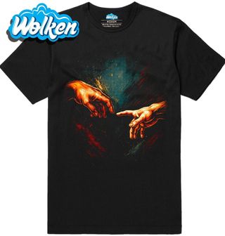 Pánské tričko Dotek Boha a Adama.jpg