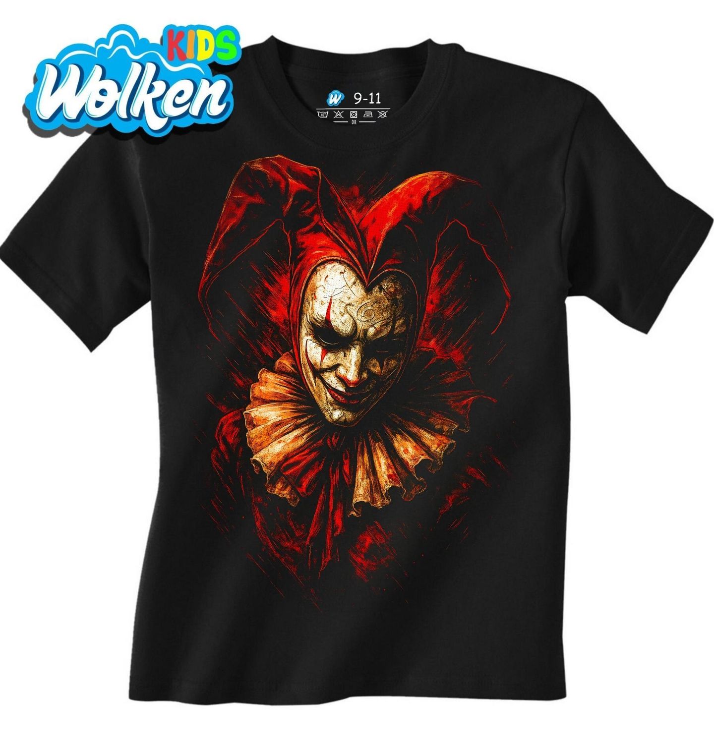 Dětské tričko Temný Královský Šašek.jpg