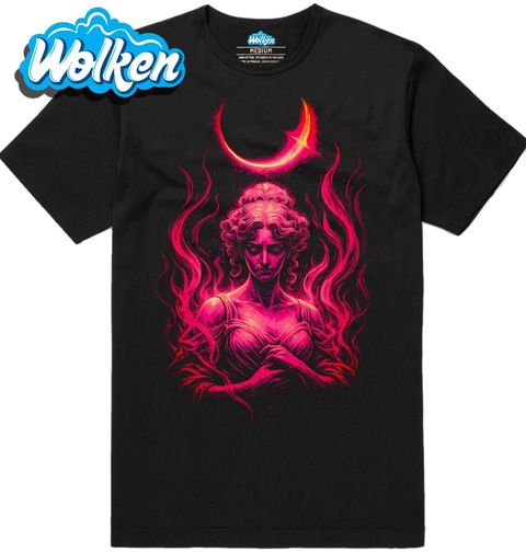 Obrázek produktu Pánské tričko Ohnivá Bohyně pod Krvavým Měsícem