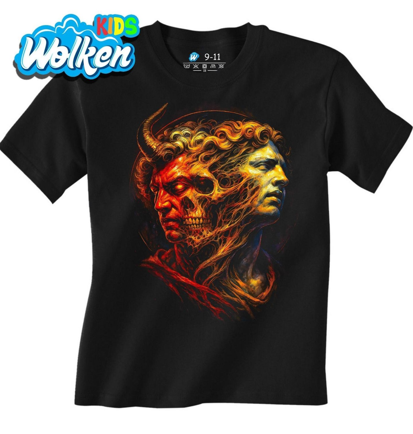 Dětské tričko Ďábel a Anděl Uvnitř Duše.jpg