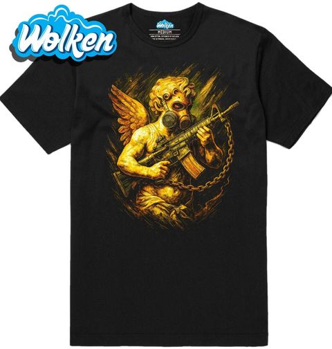 Obrázek produktu Pánské tričko Padlý Anděl s Puškou