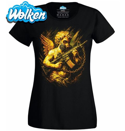 Obrázek produktu Dámské tričko Padlý Anděl s Puškou