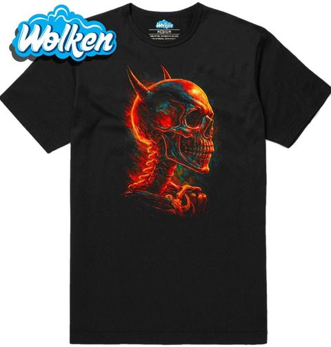 Obrázek produktu Pánské tričko Lebka Ďábla