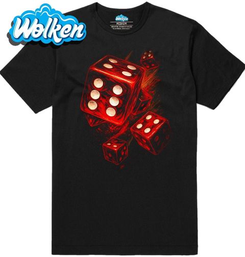 Obrázek produktu Pánské tričko Červené Hrací Kostky