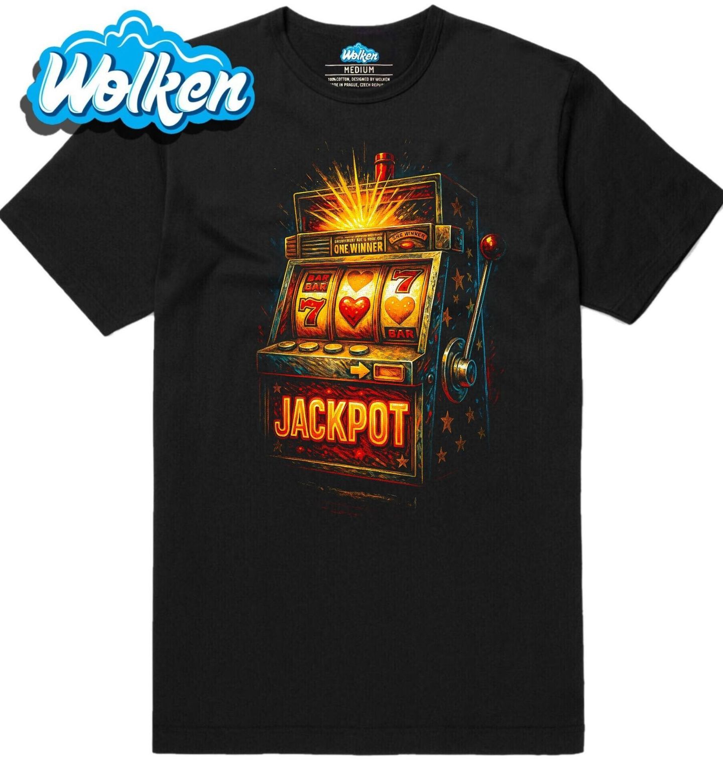 Pánské tričko Výherní Automat Jackpot One Winner.jpg