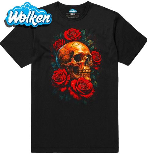 Obrázek produktu Pánské tričko Lebka mezi Růžemi Smrti