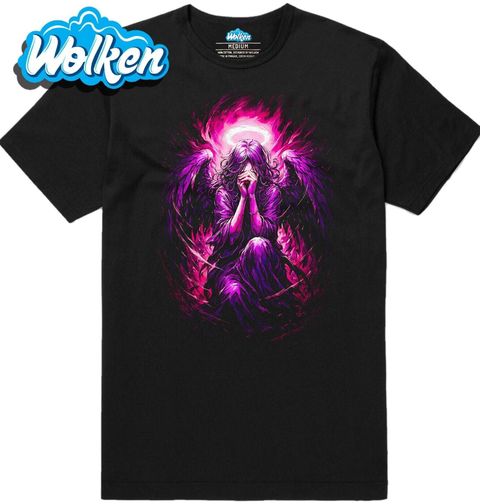 Obrázek produktu Pánské tričko Fialová Svatozář Anděla