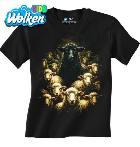 Obrázek produktu Dětské tričko Černá Ovce ve Stádu