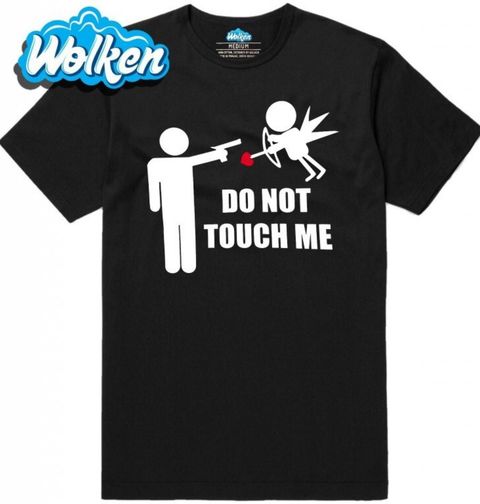Obrázek produktu Pánské tričko "Nedotýkej se mě"