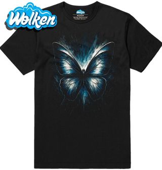 Pánské tričko Temný Motýl Morpho.jpg