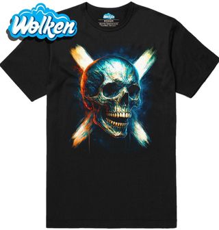 Pánské tričko Lebka a Bílý Kříž Smrti.jpg