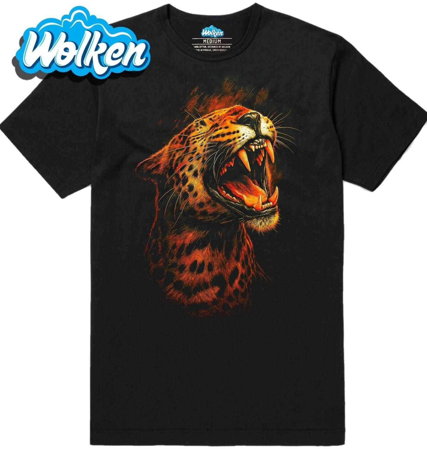 Pánské tričko Řev Levharta skvrnitého.jpg