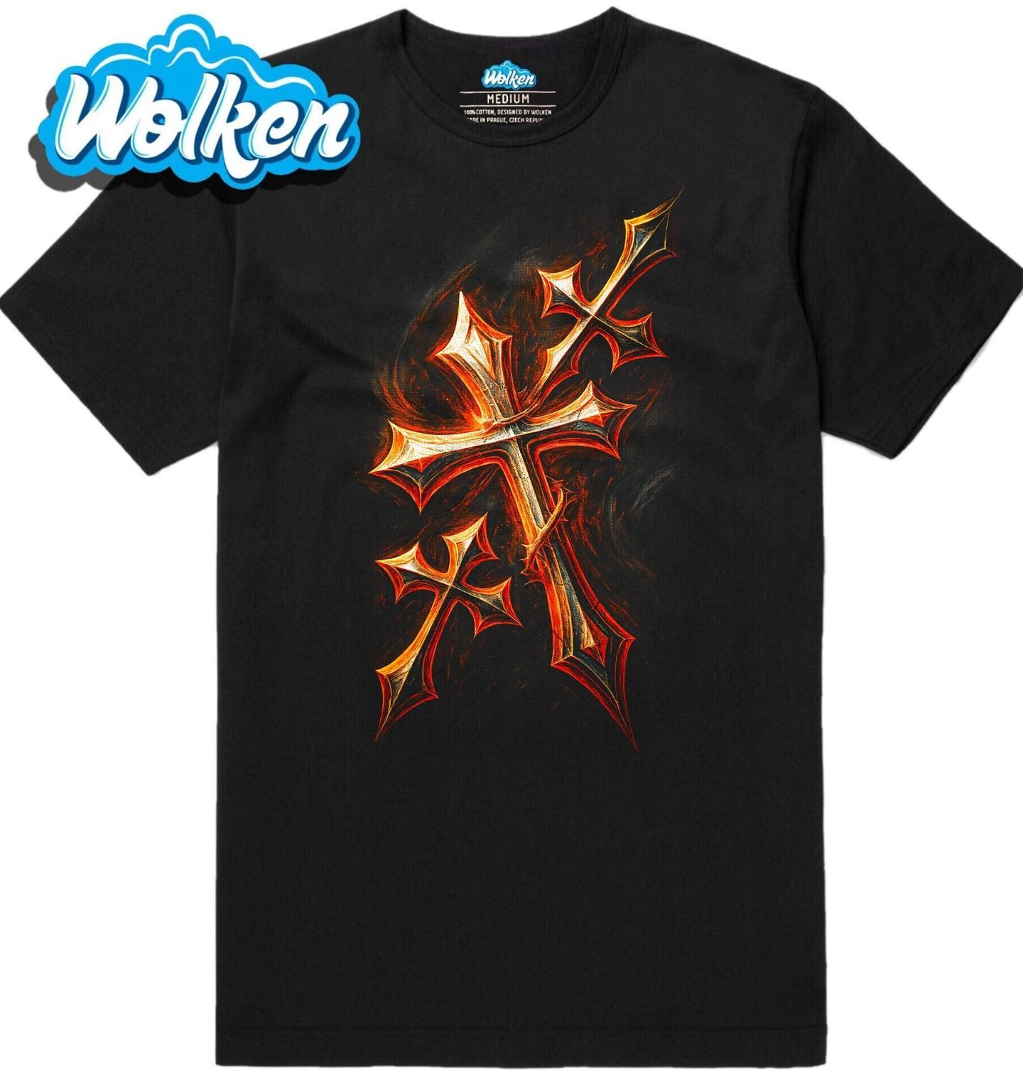 Pánské tričko Gotický Kříž.jpg