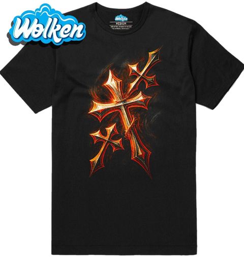 Obrázek produktu Pánské tričko Gotický Kříž