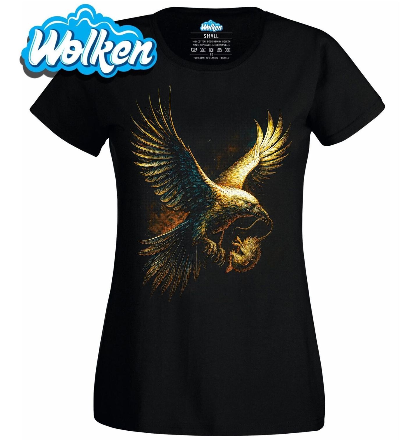 Dámské tričko Orel skalní s Kořistí.jpg