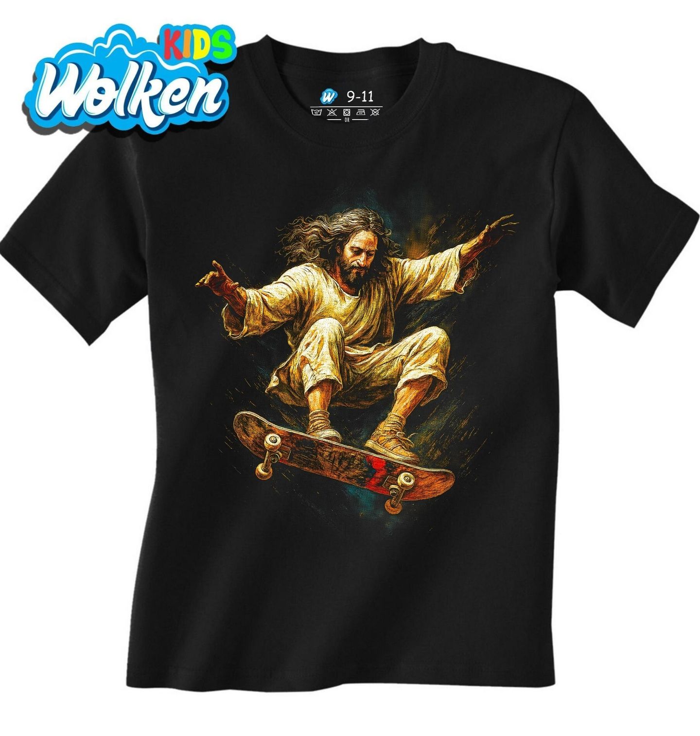 Dětské tričko Ježíš Kristus na Skateboardu.jpg