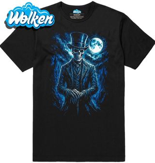 Pánské tričko Viktoriánský Kostlivec pod Měsícem.jpg