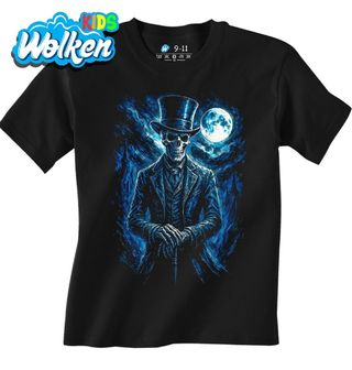 Dětské tričko Viktoriánský Kostlivec pod Měsícem.jpg