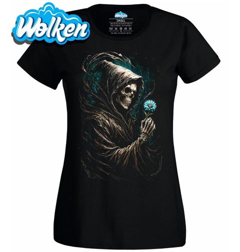 Obrázek produktu Dámské tričko Kostlivec s Květinou Naděje