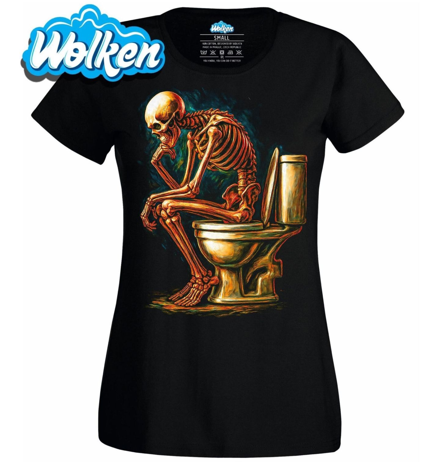 Dámské tričko Kostlivec na WC.jpg