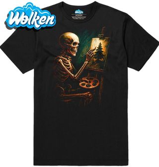 Pánské tričko Kostlivec Malíř u Plátna.jpg