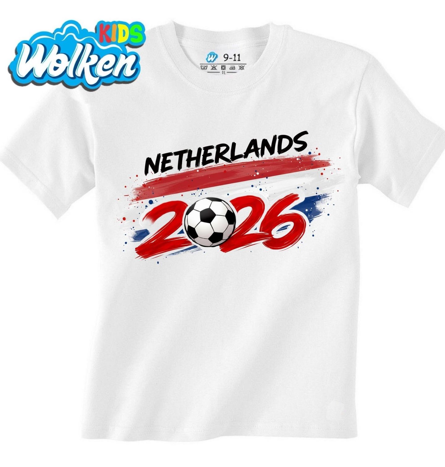 Dětské tričko Mistrovství Světa ve Fotbale Nizozemsko 2026.jpg
