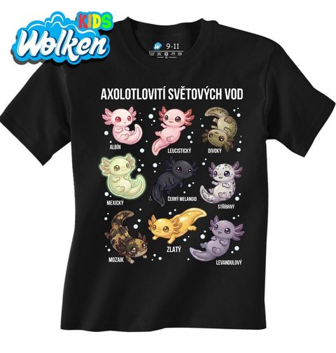 Obrázek produktu Dětské tričko Axolotlovití světových vod